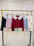 Women Peter Pan Collar Winter Cardigan